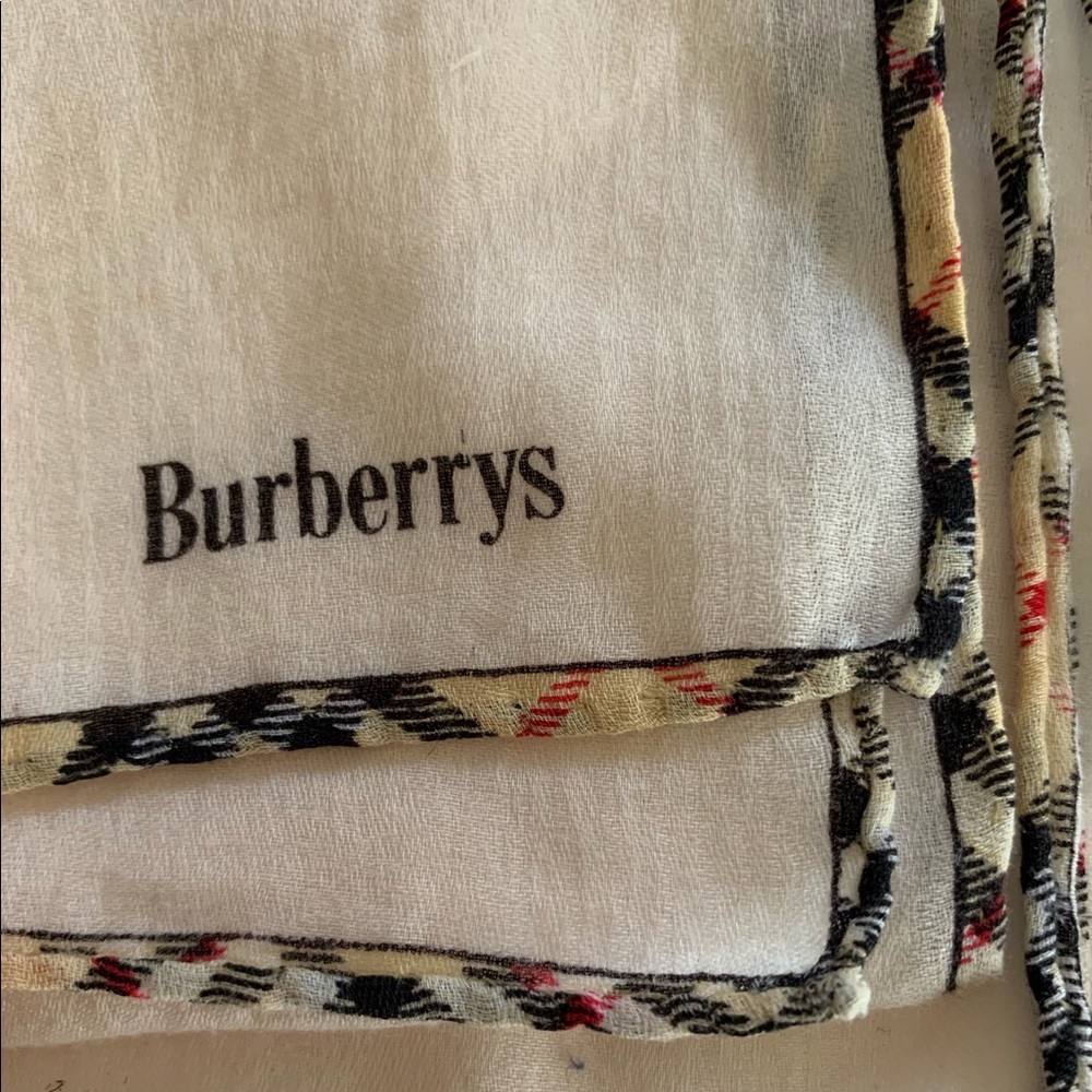 Bought in Japan Burberry Handkerchief